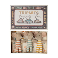 Maileg - Triplets Baby Mice in Box