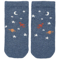 Toshi - Organic Baby Ankle Socks Space Race
