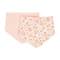 Bandana Bibs 2 Pack Floral Bouquet