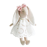 Alimrose - Baby Broderie Bunny 25cm