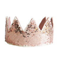 Alimrose - Rose Gold Sequin Crown