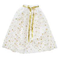 Alimrose - Tulle Star Cape Ivory