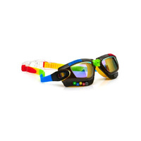 Bling2O - Jet Black Gamer Swim Goggles