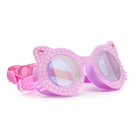 Bling2O - Kitten Pawprint Pink Swim Goggles