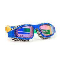 Bling2O - Street Vibe Back Stroke Blue Swim Goggles