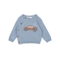 Bebe - Alvin Car Organic Knitted Jumper