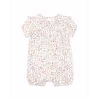 Bebe - Bonnie Organic Short Sleeve Zipsuit