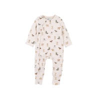 Bebe - Otto Organic Long Sleeve Zipsuit
