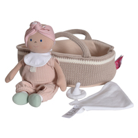 Bonikka - Pink Outfit Baby with Carry Cot