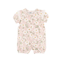 Bebe - Tess Short Sleeve Zipsuit