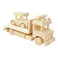 Wooden Tow Truck with Car - Jackson