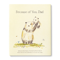 Because Of You, Dad - Hardback