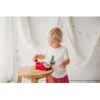 Child of Mine - Eggnog Tee Santa's Forest
