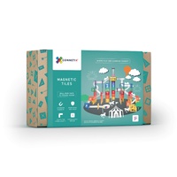 Connetix - 92 Piece Rainbow Ball Run Pack