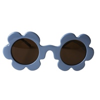 Elle Porte - Daisy Shaped Childrens Sunglasses - Denim Blue