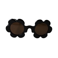 Elle Porter - Daisy Shaped Childrens Sunglasses - Liquorice