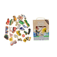 Fridge Friends Magnetic Aussie Vehicles 26 Pieces
