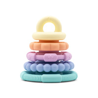 Jellystone Designs - Rainbow Stacker and Teething Toy - Pastel