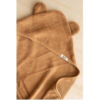 Kiin Baby - Hooded Towel - Caramel