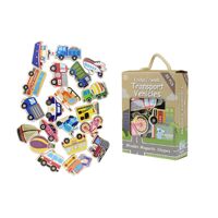 Fridge Friends Magnetic Transport Vehicles 20 Piece