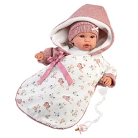 Llorens Newborn Baby Doll with Sleeping Bag 36cm
