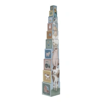 Little Dutch - Little Farm Building Blocks Cardboard