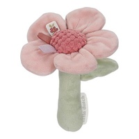 Little Dutch - Plush Flower Rattle Pink