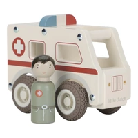 Little Dutch - Wooden Ambulance
