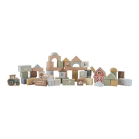 Little Dutch - Wooden Building Block Set Little Farm