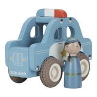 Little Dutch - Wooden Police Car