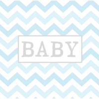 Blue Zig Zag Baby Gift Card