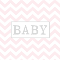 Pink Zig Zag Baby Gift Card
