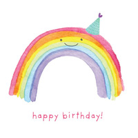 Lauren Hinkley - Rainbow Happy Birthday Card