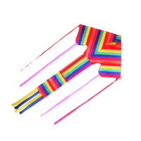 Large Rainbow Single Line Kite