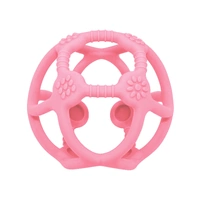 Silicone Teething Ball - Light Pink