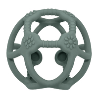 Silicone Sensory Teething Ball - Sage