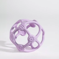 Silicone Teething Ball - Light Purple