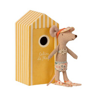 Maileg - Beach Mouse Big Sister in Cabin