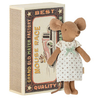 Maileg - Big Sister Brown Mouse in Box