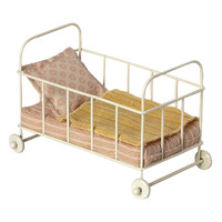 Maileg - Cot Bed Micro Rose