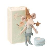 Maileg - Dream and Tooth Fairy Brother Mouse with Metal Tin