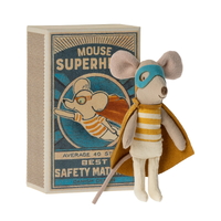 Maileg - Super Hero Mouse in Box