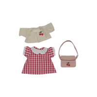 Olli Ella - Cherry Gingham Outfit Set