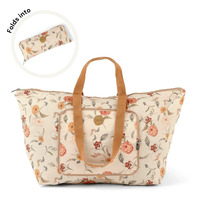 OiOi - Wildflower Fold-Up Tote