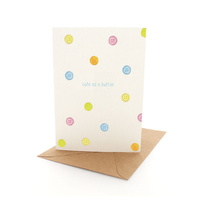 Cute As A Button Gift Card