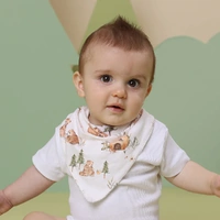 Snuggle Hunny - Bears Organic Dribble Bib