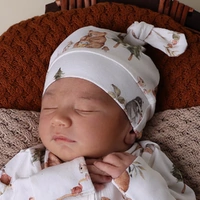 Snuggle Hunny - Bears Organic Knotted Beanie