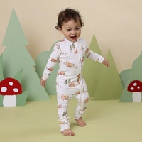 Snuggle Hunny - Bears Organic Snugglesuit Convertible Romper