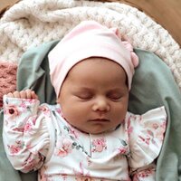Snuggle Hunny - Baby Pink Organic Knotted Beanie