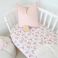 Snuggle Hunny - Camille Fitted Organic Cot Sheet